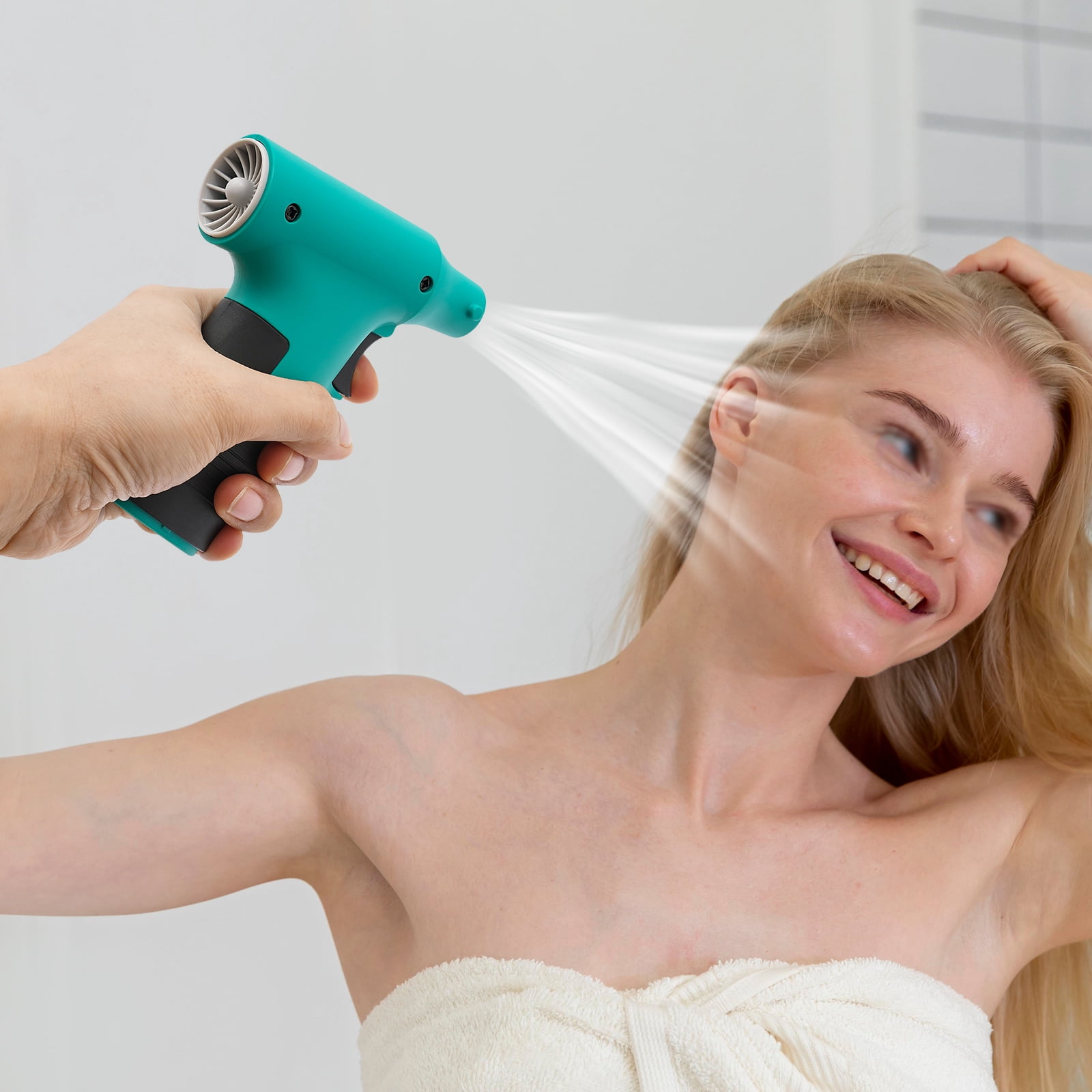 Electric Air Duster Compressed Air Duster Rechargeable Tiny Battery Powered Blowing Cleaner
