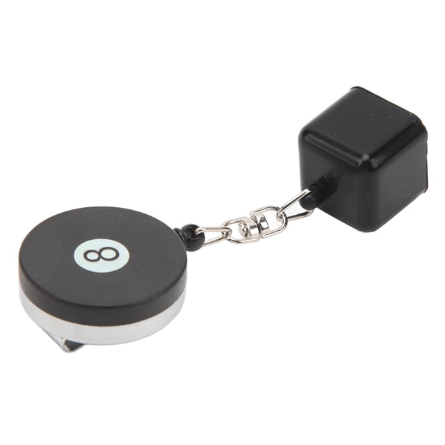 Billiards Chalk Tip Holder, Retractable Billiard Ball Pattern Billiards Chalk Holder for Billiards Training