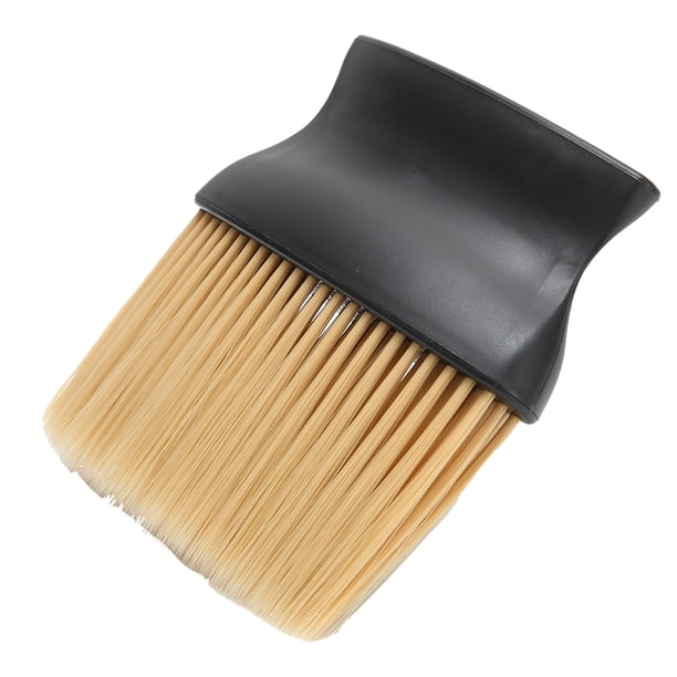 Barber Brush Ceak Duster, Choque Profesional Cepille De Cuello Barber Barber Circuter Con Cerdas De Nylon Suaves Con Base Vertical Estable Para Barberos Y Preparación Personal