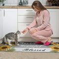 thumbnail image 4 of Sunflower Kitchen Rug Set - 2-Piece Non-Slip Mat Bundle,Sweet Home Decor, Washable, Waterproof, Indoor/Outdoor Standing Mats for Entryway, 4 of 7