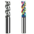 thumbnail image 2 of MYG 1PCS HRC55 3 Flute carbide End mill Aluminum CNC Milling Cutter Tungsten Carbide, 2 of 5
