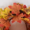 thumbnail image 4 of halloween decor Halloween door wreaths, maple leaf wreaths, autumn and winter wreaths, Christmas and Thanksgiving family decorations, 4 of 6