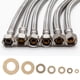 thumbnail image 4 of Kit de anillo de junta plana de metal con arandela de latón de 360 piezas M2 M2.5 M3 M4 M5 M6 M8 M10, 4 of 7