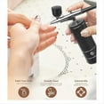 thumbnail image 4 of Kit de Aerógrafo con Compresor, Pistola de Uñas Portátil, Juego de Aerógrafo Inalámbrico Recargable, Máquina de Aerógrafo de Mano A, 4 of 8