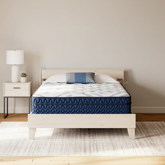 Signature Design by Ashley Chime 12" Inch Hybrid Mattress in a Box Ultra Plush, Queen