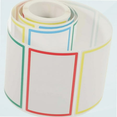 1 Roll Sticker Adhesive Stickers Food Labels Stickers Paper Tags Address Labels Blank Shipping Labels Office Marking Labels Marking Tab Labels Marking Label Accessory Label Sticker
