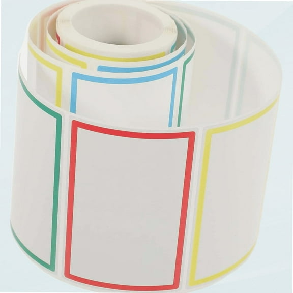 1 Roll Sticker Adhesive Stickers Food Labels Stickers Paper Tags Address Labels Blank Shipping Labels Office Marking Labels Marking Tab Labels Marking Label Accessory Label Sticker