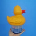thumbnail image 3 of Premium Animal Floating Pool Chlorine Dispenser for Chemical Tablets Fits 3" Tabs Bromine Holder (Little Yellow Duck ), 3 of 5