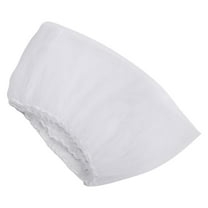 Toyvian 1Pc Bird Cage Protective Cover White Mesh Cloth Elastic Fit for Bird Cage Accessory