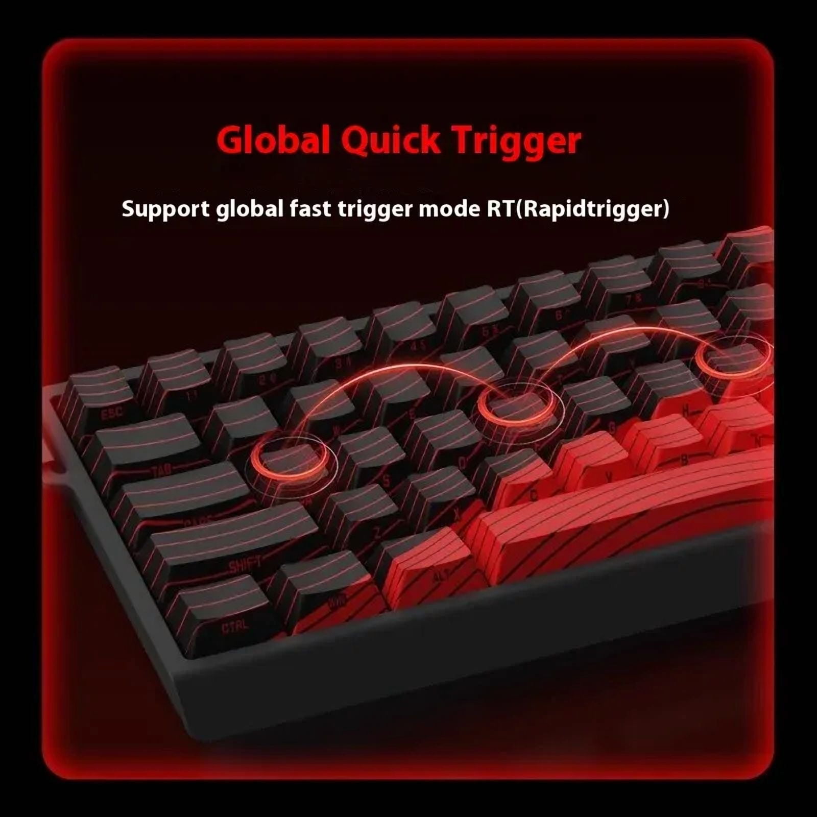 Madlions Mad 60He Magnetic Switch Mechanical Keyboard MAD68 Wired Keyboard Mad60he Custom MAD68he Esports Gamer Keyboard Gifts