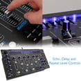 thumbnail image 5 of Pyle Mezclador de 6 canales Controlador DJ con Bluetooth, sistema de mezcla digital de sonido profesional con iluminación LED, controles deslizantes, control de velocidad, ecualizador de 10 bandas, si, 5 of 5