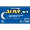 Aleve PM Pain Reliever/Nighttime Sleep Aid Naproxen Sodium Caplets, 220 mg, 20 Ct