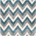 thumbnail image 1 of Safavieh Safavieh Kids Shag Ivory Shag Rug - Square 6'7", 1 of 4