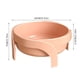 thumbnail image 3 of Negro Chin Cute Pet Bowl Perro cuenco de la espina dorsal del perro de alta pies cuenco de comida para gatos cuenco de agua potable del gato, 3 of 4