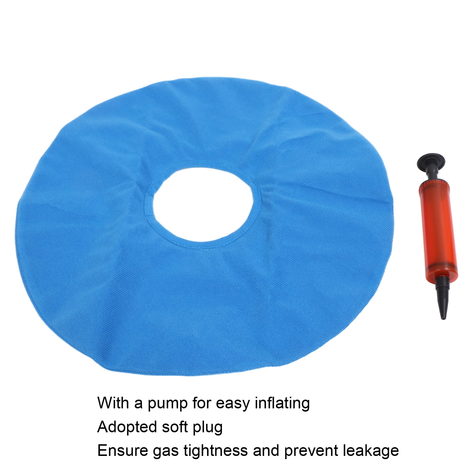 Donut Pillow Postpartum Pregnancy Sitting Cushion Perineal Doughnut Pillow After Surgery for Butt with Hole Bed Sore Pressure Ulcer Medical Seat Cushion for Tailbone Hemorrhoid Pillow Light Blue Walma...