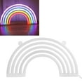 thumbnail image 4 of Rainbow Neon Light, Eco-friendly Wall-mounted Neon Light Wear-resistant  For Birthday For New Year For Christmas For Performances, 4 of 8