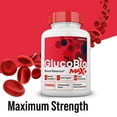 thumbnail image 2 of (3 Pack) GlucoBio Max + Blood Support Capsules, 2x Stronger Formula, GlucoBio Max+ Capsules Blood Support, 3 Month Supply, 2 of 5