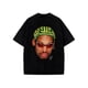 thumbnail image 1 of [Soft 100% Cotton] Dennis Zig Zag Green Hair 90's Vintage Design T-Shirt, 1 of 6