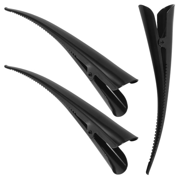 UEETEK 3Pcs Metal Hair Alligator Clips Duckbill Style for Everyday Use by Women