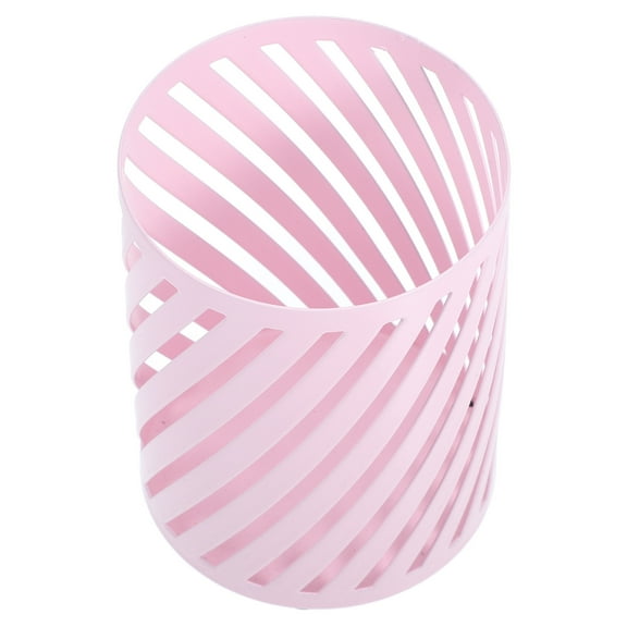 WASHWEPE Mesh Pen Holder Pink 1Pack 4.0x3.1x3.1in