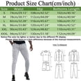 thumbnail image 2 of Hfolob Pants For Men Male All Matching Striped Trousers Pattern Color Block Pocket Beach Casual Pants Outdoor Pants, 2 of 4