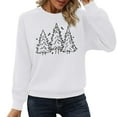thumbnail image 2 of Christmas Tree Sweatshirts for Women 2025 Long Sleeve Crewneck Pine Tree Graphic Sweatshirt Xmas Holiday Pullover Tops, 2 of 7