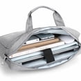 thumbnail image 2 of Carrying Laptop Bag Carrying Case Briefcase Waterproof Oxford Cloth Large Capacity for Work Office, 2 of 8