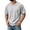 Gray, variant on Zorvxlyn Plain Cotton T Shirts for Men Corduroy Shirts for Men Short Sleeve Crew Neck Big and Tall Jersey Men's Athletic Shirts & Tees Green S