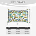 thumbnail image 4 of Lsque Summer Leopard Pattern Pillow Case – Soft & Cozy Throw Pillow Cover, Hypoallergenic Cushion Case for Sleeping Women with Envelope Closure-20"x30", 4 of 6