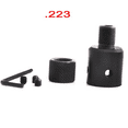 thumbnail image 2 of Adaptador de freno de caza, tuerca protectora de rosca de barril con llave de repuesto para Ruger 10/22, juego 223 Guardurnaity OD000957-05B, 2 of 7