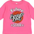 thumbnail image 4 of Inktastic Future Basketball Star Boys or Girls Long Sleeve Toddler T-Shirt, 4 of 5