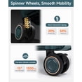 thumbnail image 2 of Somago Expandable 28 Inch Suitcase Luggage with Spring Shock-Absorption Brake Wheels Lightweight PC Suitcases with Cup Holder TSA Lock, 2 of 8