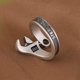 thumbnail image 2 of Anillo de llave vintage, anillo de metal de alta calidad de tamaño ajustable, anillos góticos punk para hombres y mujeres, 2 of 5
