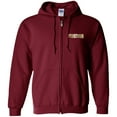 thumbnail image 3 of Freedom Men Zip Up Hooded Sweatshirt, 3 of 11