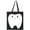 AB-Black, variant on Inktastic Cute Tooth Tote Bag