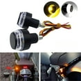 thumbnail image 2 of 1pc Motorcycle LED Handle Light End Indicator for Turn Signal LED Light Universal Handle Indicator Light, 2 of 5