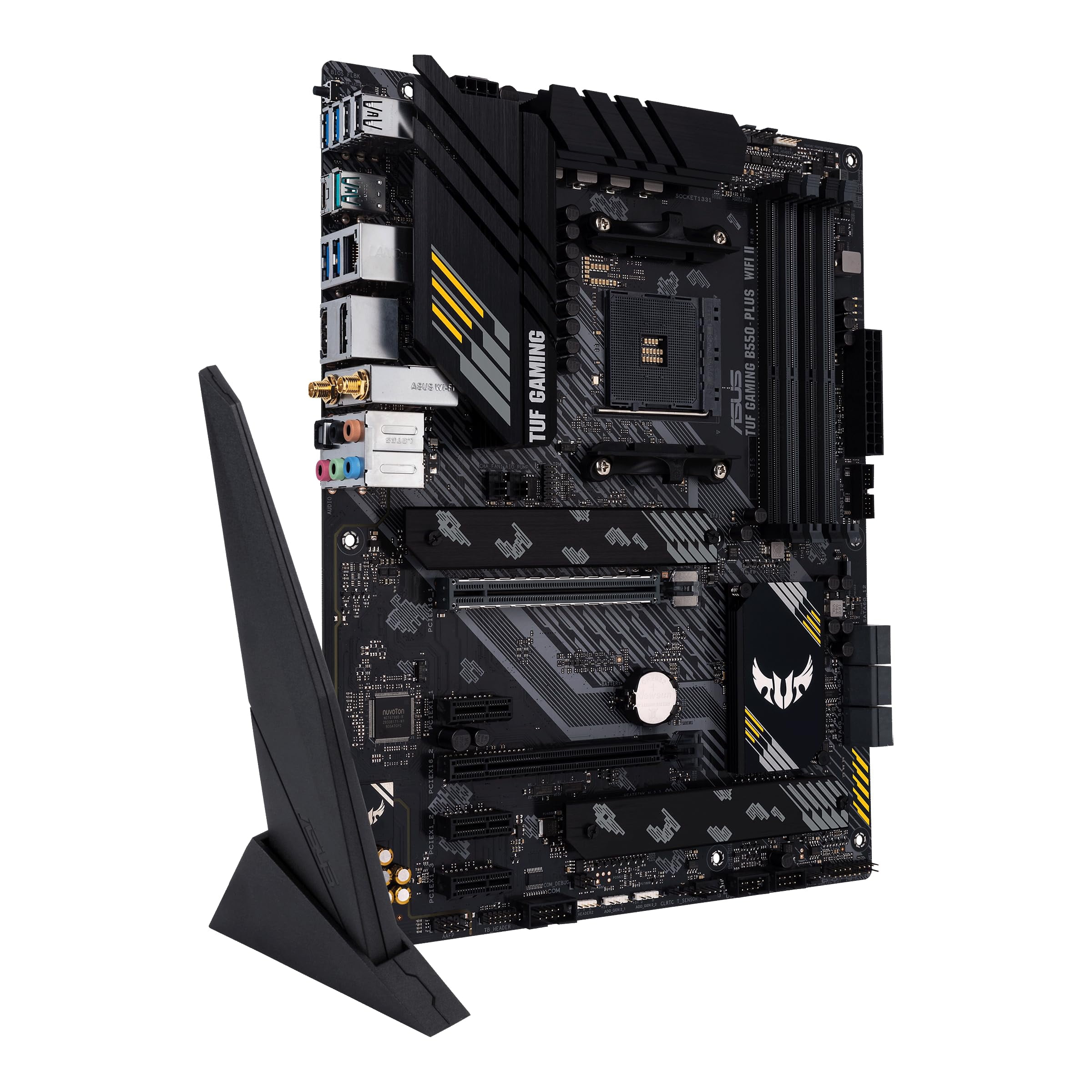 ASUS TUF GAMING B550-PLUS WIFI II AM4 AMD Ryzen Motherboard, SATA