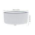 thumbnail image 2 of VERDANVERSE Tabletop Trash Can Waste Bin PP Material Compact Design 1Pcs, 2 of 7