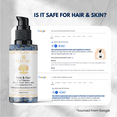 thumbnail image 6 of Belitaas 2-in-1 Hair & Skin Serum, retinol 2 % + biotin 1.5 % serum for hair & face, 16 % vitamin C, niacinamide & hyaluronic acid, vegan plant-based cruelty-free anti-age & growth formula, 50 ml, 6 of 8