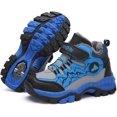thumbnail image 5 of Kids Boys Winter Hiking Boots Warm Lined Snow Boots Anti Collision Anti-Skid Athletic Outdoor Adventure Camping Trekking Shoes, 5 of 14