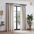 thumbnail image 2 of Barra de Cortina Zeerobee Ajustable 122-218 cm Bronce Antiguo, 2 of 9
