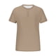 thumbnail image 4 of Vintage Summer Men's T-Shirt Streetwear 3 Buttons Open Fly Loose Clothing Print Short Sleeve T-Shirt 2XL, 4 of 4