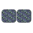 thumbnail image 5 of Lsque Magic Toads in Hats 2 PCS Windshield Sun Shade | CarFoldable Window Covers | Car Accessories Reflect UV for Universal Cars SUV Truck | Small, 5 of 7