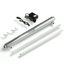 Aquasure 12 GPM Ultraviolet UV Light Water Sterilizer Filter System for Whole House Disinfection, 39W