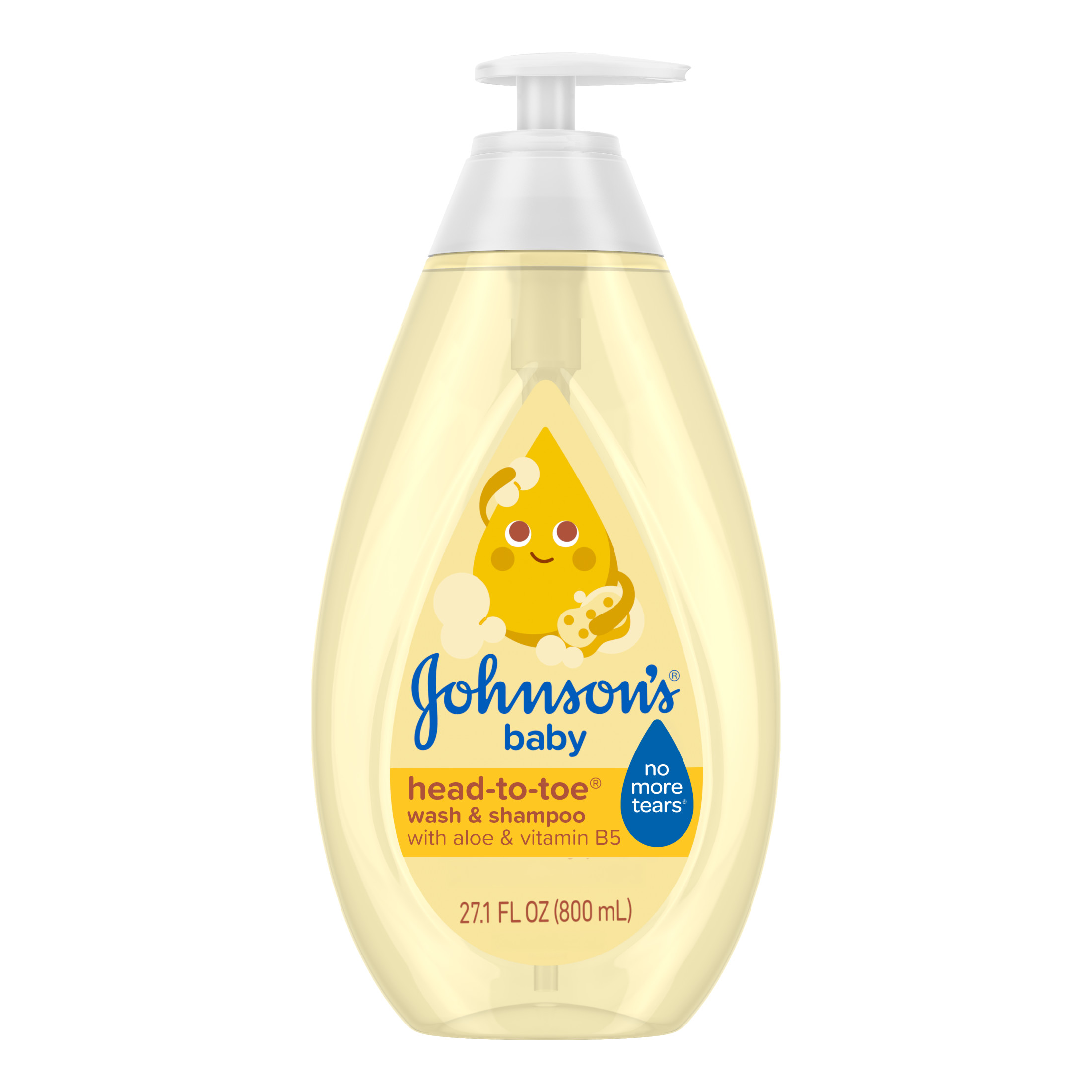 Johnson's Baby Head-To-Toe Wash & Shampoo, 27.1 oz