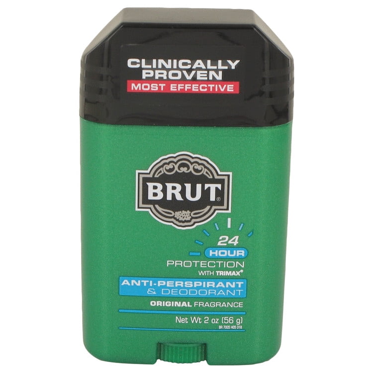 Brut Classic Antiperspirant + Deodorant OvalSolid Stick 2 Oz