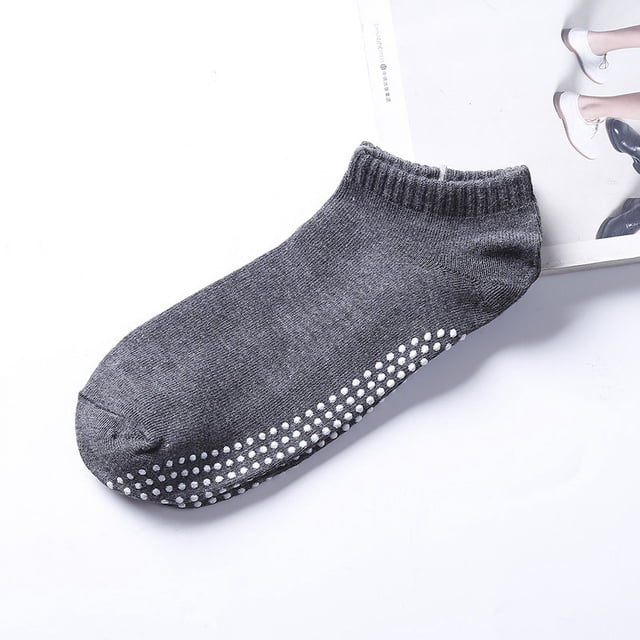 Calcetines de yoga de poliéster y algodón antideslizantes para hombre, calcetines deportivos antideslizantes para educación temprana para hombre