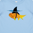 thumbnail image 4 of Inktastic Funny Goldfish with Shark Fin Boys or Girls Baby T-Shirt, 4 of 5