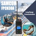 thumbnail image 3 of Walkie Talkies SAMCOM FPCN30A de largo alcance, 5 W, para adultos, paquete de 6, 3 of 6