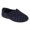 Navy Blue, variant on Zedzzz Mens George Touch Fastening Check Velour Slippers